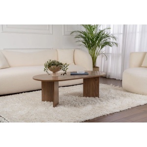 Modern Touch masa de cafea living 119x60x40 cm, maro - Verificat A · Re-Bloom - Img 2