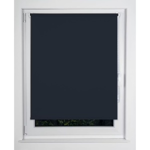 MyDeco jaluzea opaca 100x160 cm, 100% poliester, fixare cu clema, albastru inchis - Verificat A · Re-Bloom - Img 3
