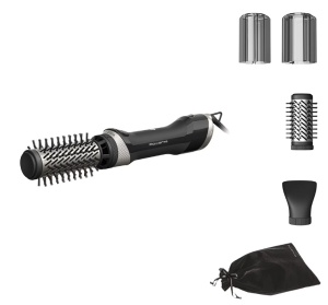 Perie rotativa cu aer cald Rowenta Brush Activ UB9530F0, 1000W, 2 trepte de viteza/temperatura, 2 perii rotative 40/50mm, concentrator aer, husa inclusa, functie jet de aer rece, generator de ioni, invelis ceramic, Resigilat, Grad A - Img 3