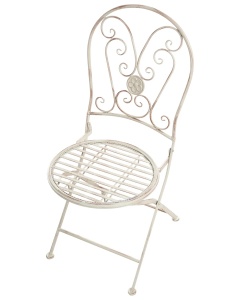 Produs Resigilat Set 2 scaune gradina pliabile Re-Bloom Coggia, metal, 40x47x95 cm, bej deschis - Verificat A - Img 4