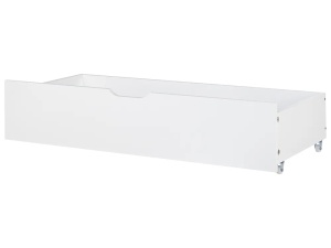Produs Resigilat Set 2 sertare de depozitare pentru pat Re-Bloom Epaney, MDF, 99x45x22 cm, alb - Verificat A