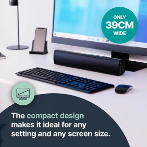 Soundbar Majority, Bowfell, Bluetooth, PC, Wireless, AUX, 50 W, negru, Resigilat, Grad A - Img 4