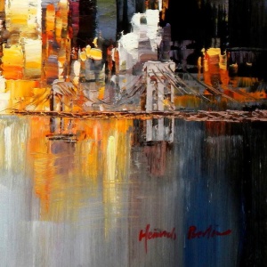 Tablou decorativ canvas, 100x140 cm, panza/lemn, multicolor - Verificat A · Re-Bloom - Img 2