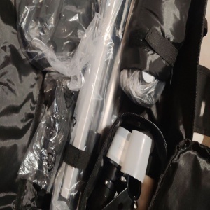 Telescop astronomic 40070, cu marire de 16x-120x pentru copii si adulti, include 2 oculare, lentile Barlow 3x, trepied, adaptor pentru telefon, Resigilat, Grad A - Img 5