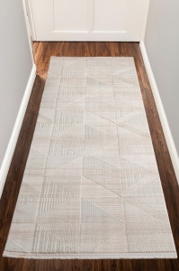 Traversa, polipropilena/poliester, 120x300 cm, 6.5 kg, tesuta la masina, bej - Verificat A · Re-Bloom - Img 1