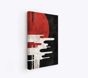 Wallxpert tablou decorativ canvas 50x70 cm, panza 100%, rama lemn 100% 2x3 cm, multicolor - Verificat A · Re-Bloom