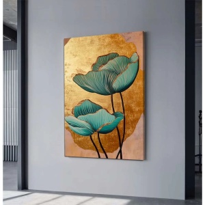 Wallxpert tablou decorativ canvas, 70x100 cm, panza 100% grosime 3mm, rama lemn pin 100%, multicolor - Verificat A · Re-Bloom - Img 3
