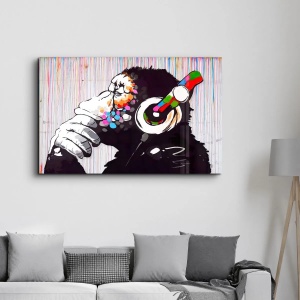 Wallxpert tablou decorativ pe sticla temperata, 46x72 cm, sticla 100% grosime 4mm, imprimare UV, multicolor - Verificat A · Re-Bloom - Img 3