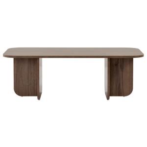 Woody Fashion masa de cafea, PAL melaminat, 120x60x41cm, max 25kg, Nuc - Verificat A · Re-Bloom - Img 6