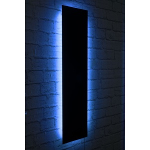 Xmas decoratiune de perete cu LED, 75x20 cm, MDF 2.7mm, 60 LED-uri, adaptor 12V 1A, cablu 375 cm, albastru - Verificat B · Re-Bloom - Img 3