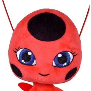 Bandai Miraculous Tikki jucarie de plus 30x20 cm, personaj oficial, moale si sigur, 0 luni+ - Verificat A · Re-Bloom - Img 3