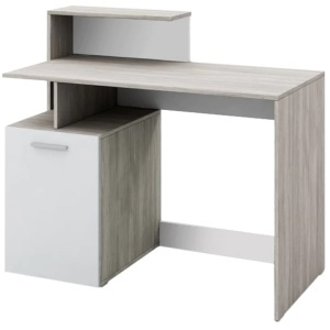 Birou Irim Beta, 110x54.5x75 cm, Gri/Alb, Resigilat, Grad A - Img 5