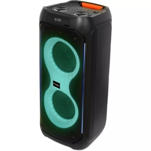 Boxa portabila Ibiza Sound, COLUMBA80, 800W, Bluetooth, USB, microSD, AUX si MIC, negru, Resigilat, Grad A - Img 2