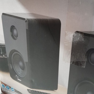 Boxe PC active 2.0, Majority, D40, Bluetooth, HiFi amplificate cu intrare optica, RCA, USB si AUX, 60 W, Resigilat, Grad A - Img 5