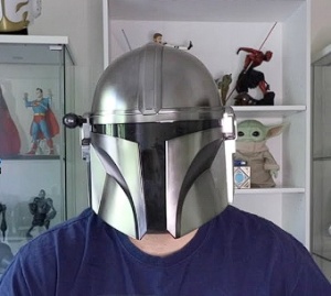 Casca electronica Star Wars The Black Series - The Mandalorian, Resigilat, Grad A - Img 3