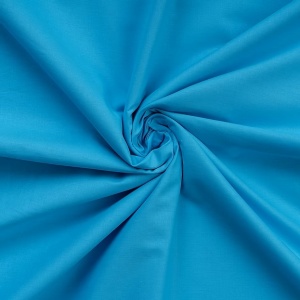 Cearsaf de pat cu elastic, bumbac ranforce 100%, 140x190+30 cm, albastru - Verificat A · Re-Bloom - Img 2