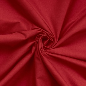 Cearsaf de pat cu elastic, bumbac ranforce 100%, 140x200+30 cm, lavabil 30°C, rosu - Verificat A · Re-Bloom - Img 3