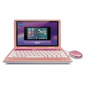 Computer pentru copii VTech 541055 Genie, plastic, roz, Resigilat, Grad A