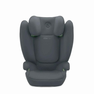 Cybex Solution B i-Fix scaun auto, 100-150cm/15-50kg/3-12 ani, ISOFIX, tetiera 12 pozitii, protectie impact lateral LSP, UN R129/03, 39x52x64cm, 4.4kg, gri - Verificat A · Re-Bloom - Img 4