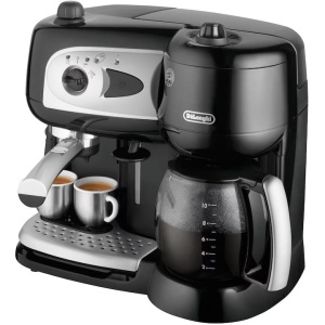 Espressor manual si Cafetiera DeLonghi BCO 261B.1, 1750 W, 15 bar, 10 cesti, Negru, Resigilat, Grad A - Img 2