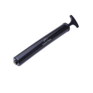 Everest Fitness pompa de mana pentru mingi/bicicleta, 5 ace, 30.5cm, Negru - Verificat A · Re-Bloom