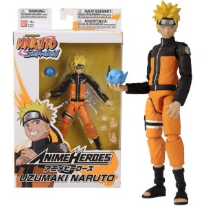 Figurina Naruto Shippuden Anime Heroes Uzumachi Naruto, 17 cm, Resigilat, Grad A