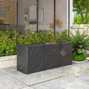 Geanta depozitare XXL 720L, fermoar dublu, Oxford 600D, impermeabila, Negru - Verificat A · Re-Bloom - Img 2