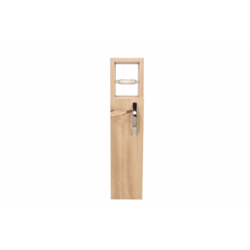 Hanah Home dulap de baie 15x12x65 cm, PAL 18mm melaminat, design scandinav, stejar - Verificat A · Re-Bloom