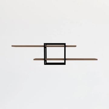 Hanah Home raft de perete 120x18x30 cm, PAL 18mm melaminat, rafturi 90x17.2 cm, pin atlantic - Verificat A · Re-Bloom - Img 3