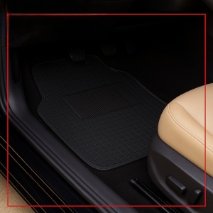 Kiwari Strong set 4 covorase auto universale, PVC, spate antiderapant, Negru - Verificat A · Re-Bloom - Img 2