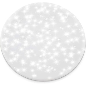 Lumare plafoniera Starry Sky LED, 24W, 2000lm, diametru 315mm, rotunda, 2700K alb cald, efect sclipici cer instelat - Verificat A · Re-Bloom