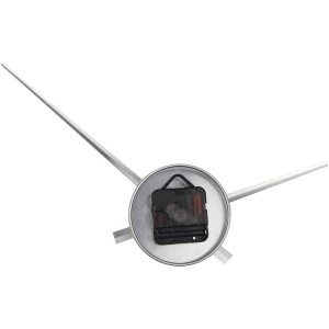 Mecanism cu quartz pentru ceas Burnvale, aluminiu, argintiu, 10 x 23,5 x 31,5 cm - Img 4