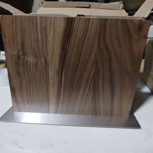 Navaris suport magnetic dublu cutite, lemn nuc/otel inoxidabil, 25x23x10 cm, suprafata magnetica 22.5x22x2.5 cm, 1506g, baza anti-alunecare - Verificat B · Re-Bloom - Img 6
