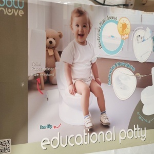 Olita multifunctionala pentru bebelusi Dolu, Alb, Resigilat, Grad A - Img 2