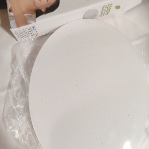 Plafoniera, 24 W, 2000 lm, Diametru 315 mm, Rotund, 2700 K Alb cald, cu efect de sclipici, Resigilat, Grad A - Img 5