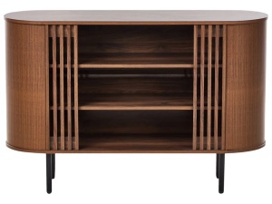 Produs Resigilat Bufet Re-Bloom Taroon, PAL/otel, 120x40x80 cm, maro inchis - Verificat A - Img 4