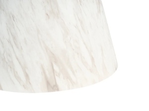 Produs Resigilat Masa de dining Re-Bloom Mere, MDF, 120x120x74 cm, 4 persoane, 120 kg, alb/gri - Verificat A - Img 6