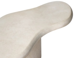 Produs Resigilat Masuta de cafea Re-Bloom Conza, oxid de magneziu, 120x57x34 cm, 150 kg, 20 kg, bej - Verificat A - Img 3