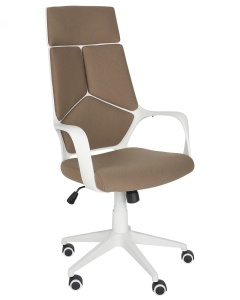 Produs Resigilat Scaun de birou Re-Bloom Delight II, textil/plastic, 64x64x116-126 cm, 120 kg, rotire 360°, maro/alb - Verificat A - Img 4
