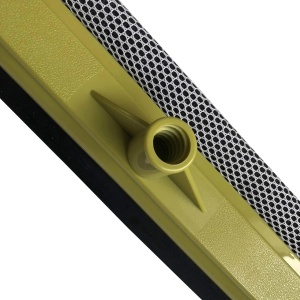 Racleta cu burete pentru geamuri compatibila cu manerul extensibil DocaPole, cauciuc/plastic, negru/galben - Img 3