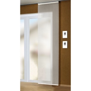 Roma perdea semitransparenta din microfibra 60x245 cm, 100% poliester, lavabila 30°C, crem - Verificat A · Re-Bloom - Img 2