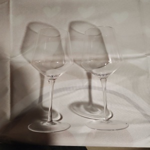 Set 2 pahare premium, din Cristal, 414 ml, potrivit pentru degustari, nunta, aniversari, petreceri, Transparent, Resigilat, Grad A - Img 5