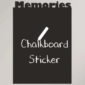 Sticker autoadeziv Re-Bloom, vinil, negru/alb, 50 x 70 cm