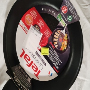 Tigaie Tefal Unlimited, 30 cm, inductie, invelis antiaderent din titan, indicator Thermo-Signal, baza Thermo-Fusion, negru, Resigilat, Grad A - Img 2