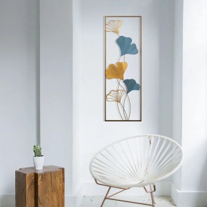 Wallxpert decor de perete din metal, 32x90 cm, grosime 0.8mm, pictat manual, multicolor - Verificat A · Re-Bloom - Img 2
