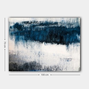 Wallxpert tablou decorativ canvas 70x100 cm, panza 100%, cadru lemn 100% grosime 3 cm, multicolor - Verificat A · Re-Bloom - Img 3