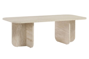 Woody Fashion masa de cafea Akira, PAL melaminat, 120x60x41cm, max 25kg, Travertin - Verificat A · Re-Bloom - Img 5