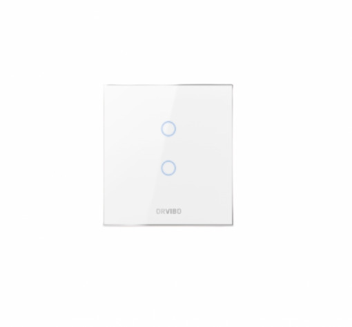 Intrerupator Smart ORVIBO, C-touch, ZigBee, Wi-Fi, control de pe telefon, 2.4 GHz, Google Assistant, Amazon Alexa, T30W2Z
