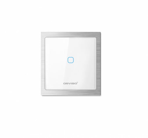 Intrerupator Smart ORVIBO, C-touch, ZigBee, Wi-Fi, control de pe telefon, 2.4 GHz, Google Assistant, Amazon Alexa, T20W1Z