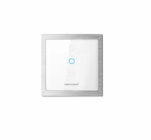 Intrerupator Smart ORVIBO, C-touch, ZigBee, Wi-Fi, control de pe telefon, 2.4 GHz, Google Assistant, Amazon Alexa, T20W3Z